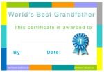 Best grandfather award