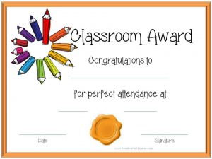 classroom award
