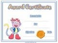 certificate for kids
