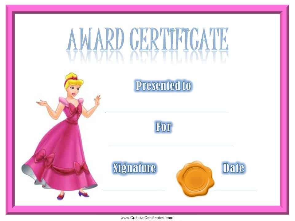 Children's Certificates - free and customizable