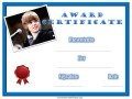 Printable award