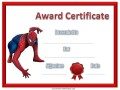 Spiderman award