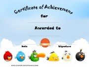 Certificate of Achievement