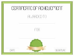 achievement awards