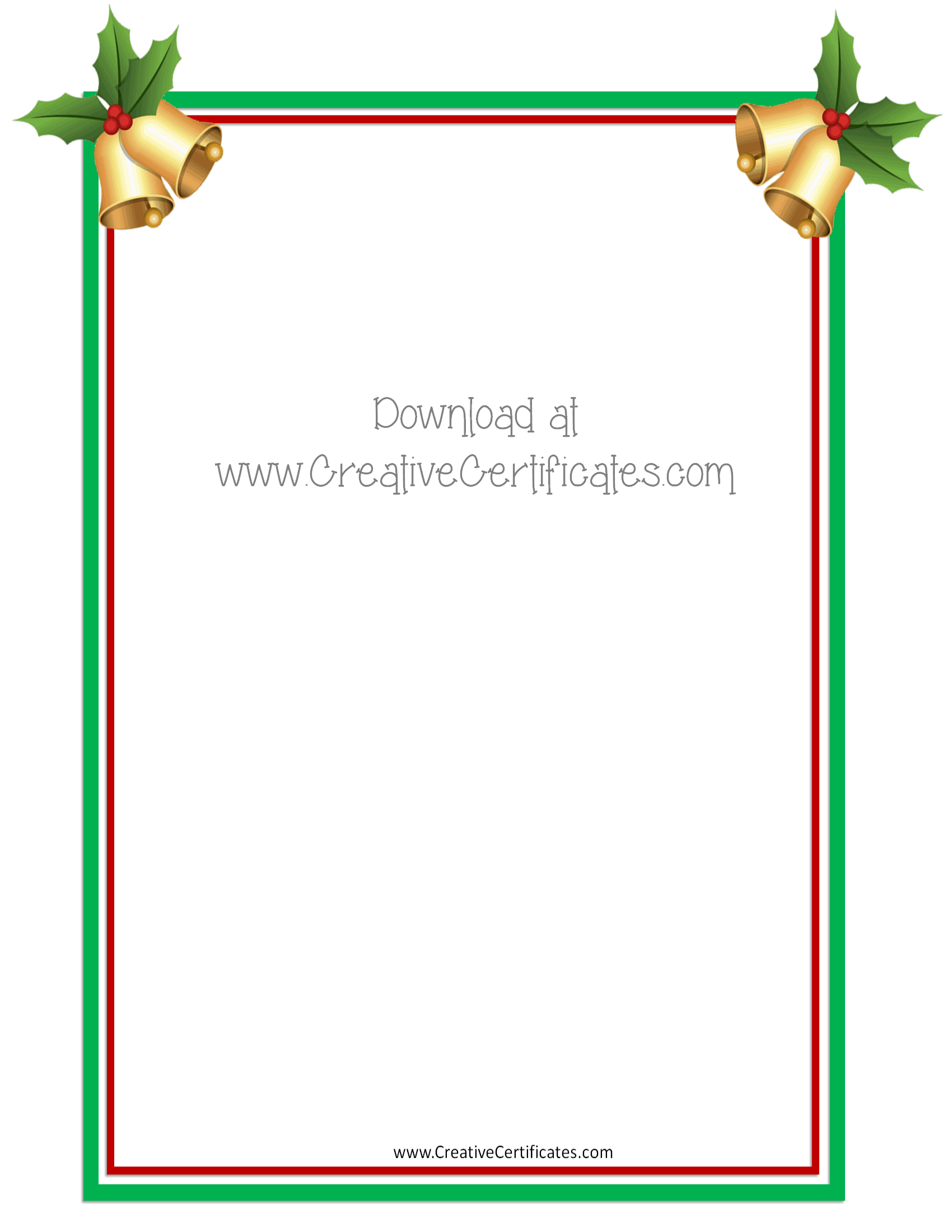 free online christmas clipart borders - photo #7