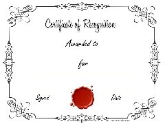 printable certificate templates (low ink)
