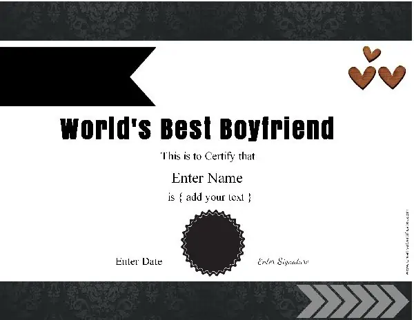 award for your man