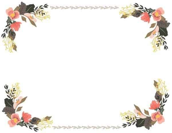 free clipart of flower borders - photo #43