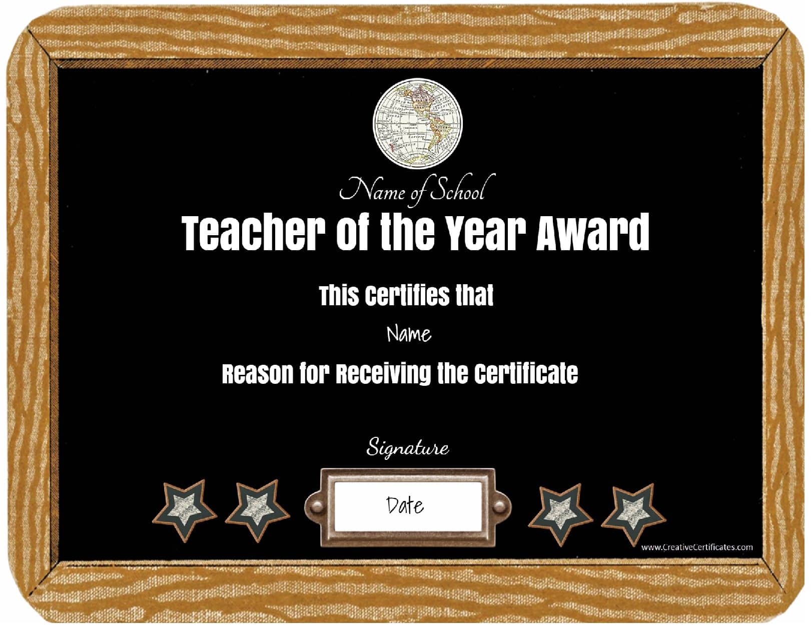 Free certificate of appreciation for teachers Customize online