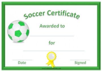free editable soccer certificates customize online soccer certificates awards