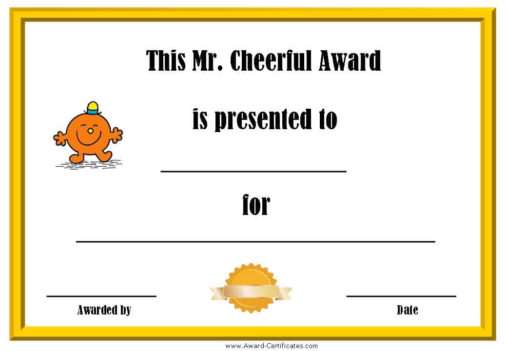 Free printable superlative awards customize online