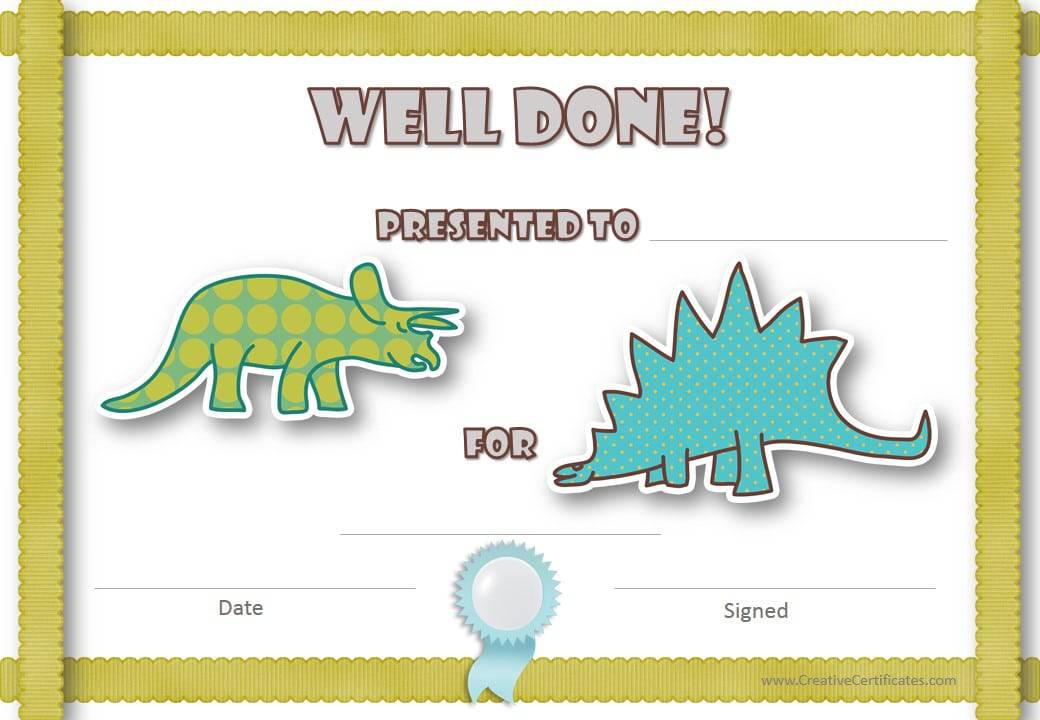 certificates for kids free and customizable instant download