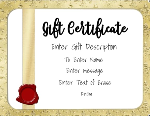 free gift certificate template 50 designs customize online and
