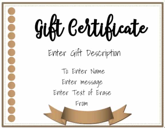 free gift certificate template 50 designs customize online and