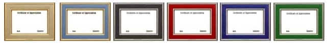 certificate borders