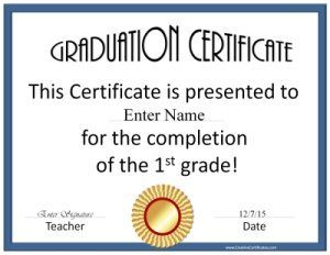 1st grade