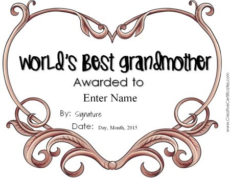 worlds best gramdmother