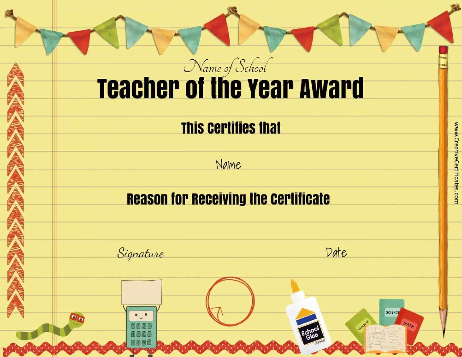 Free Printable Teacher Awards