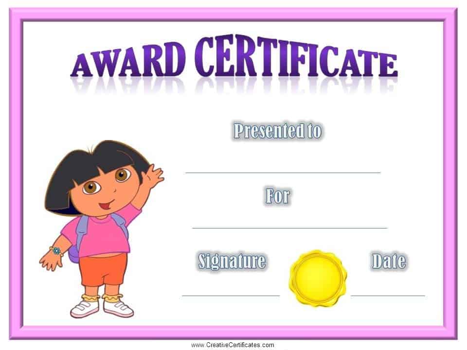 star student award printable