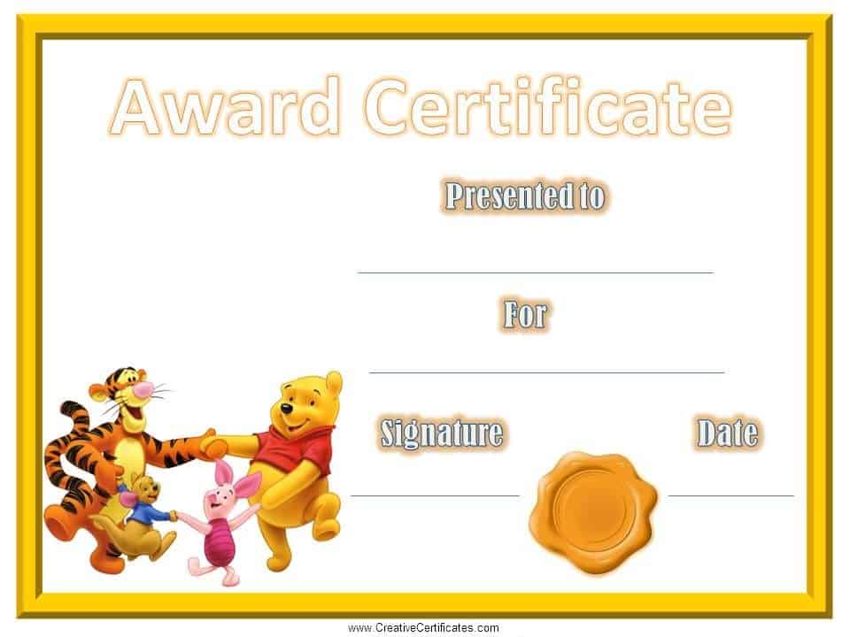 Certificates for Kids - Free and Customizable - Instant Download