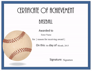 baseball award certificate template koni polycode co