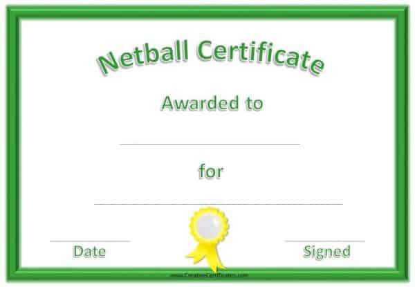 Sports Award in green and yellow