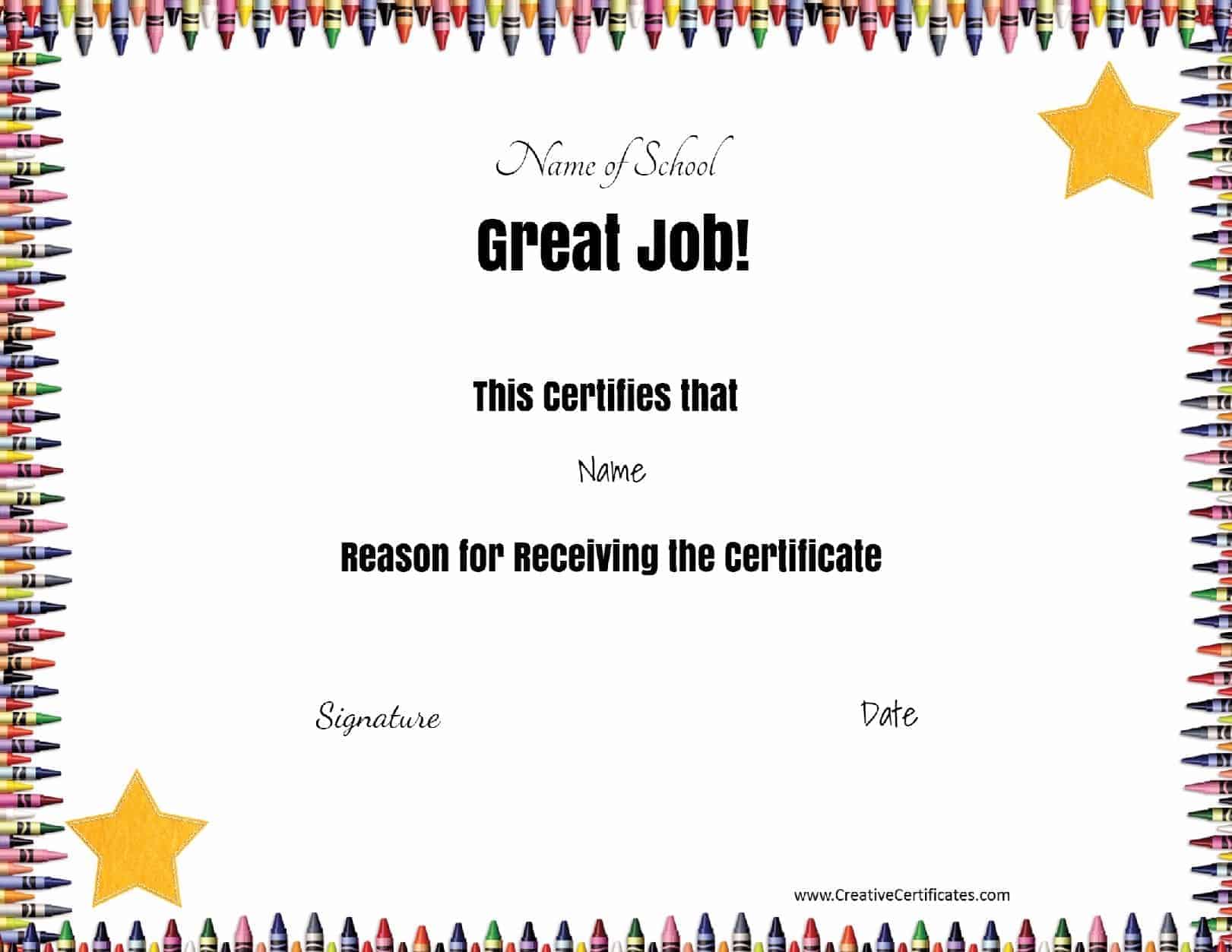 Job Promotion Certificate Template