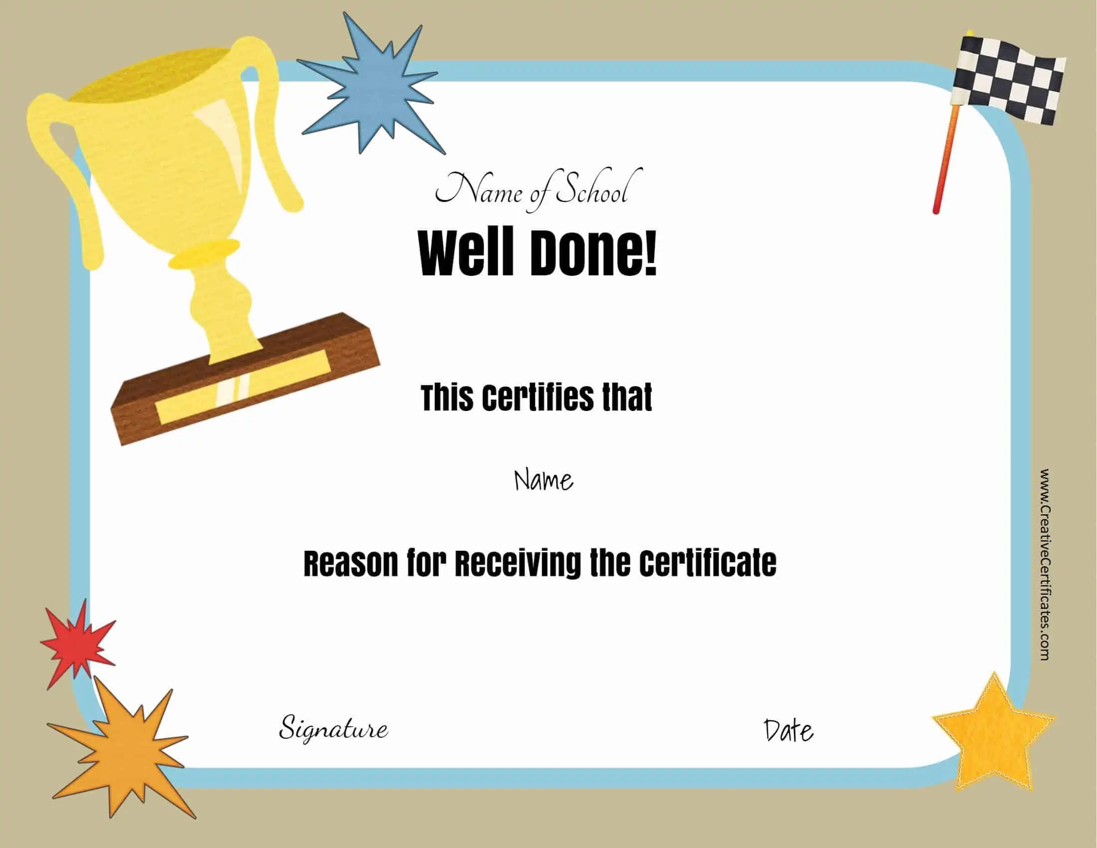 well-done-certificate