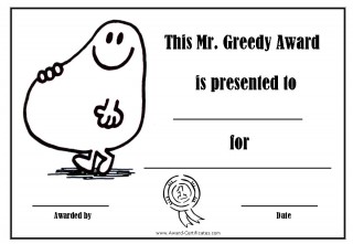 Greedy award