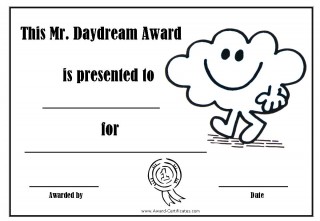 Daydreamer award