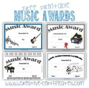 Music Certificate