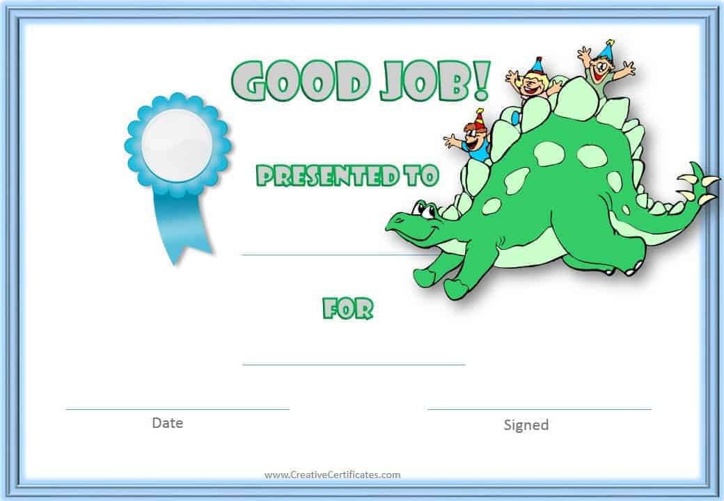 Certificates for Kids - Free and Customizable - Instant Download