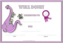 Printable Certificate