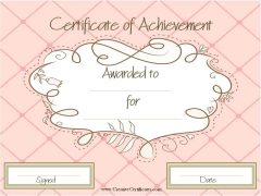 pink award