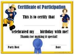 Fireman Sam Party