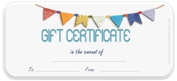 gift template