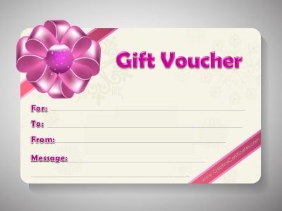 gift voucher template