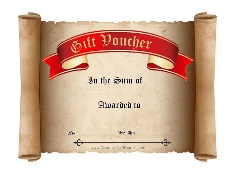 Gift Voucher Template