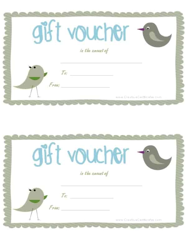 Gift Voucher Template