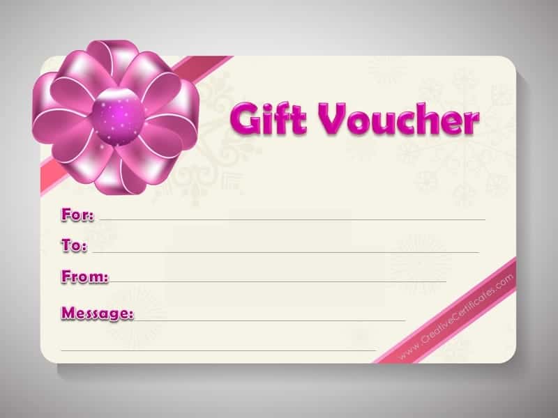 Gift Voucher Template