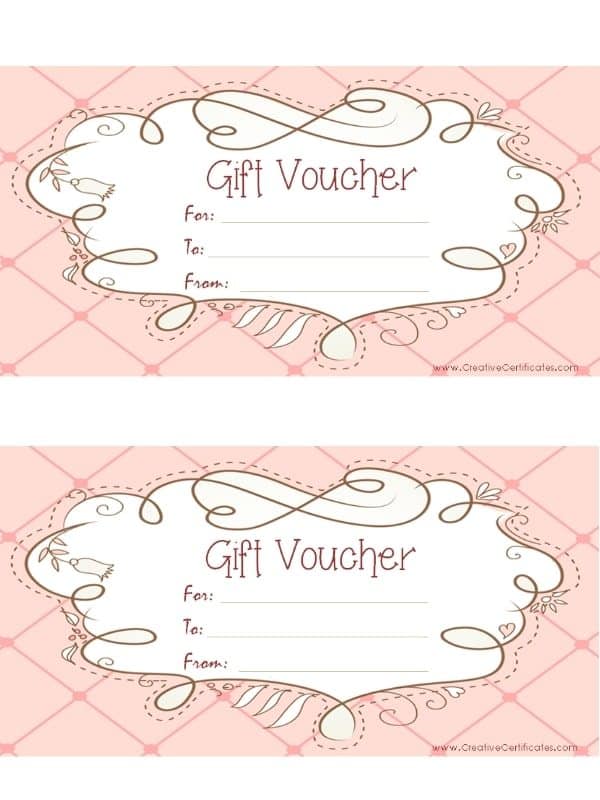 Gift Voucher Template