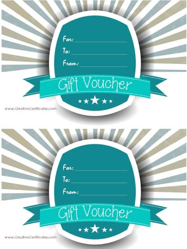 Gift Voucher Template