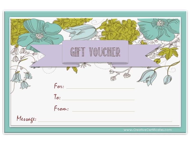 Gift Voucher Template