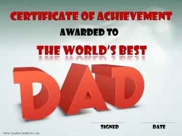 The world's best dad