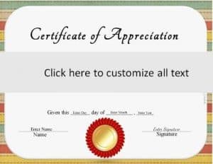 red and gold with text that can be personalized