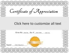 Free Editable Certificate Template | Customize Online &amp; Print at Home