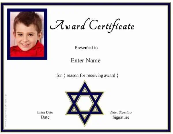 Jewish Certificates