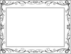page border with pattern