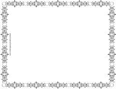 black pattern around page