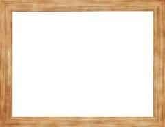 Wooden frame in a light wood